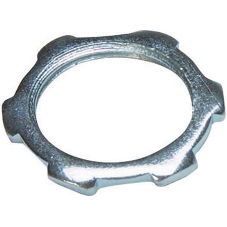 Gampak 48102 0.75 in. Rigid Conduit Locknut- 2 per Pack - Pack of 50 3182425